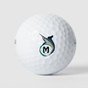 Schwertfisch Jumping Monogram Golfball