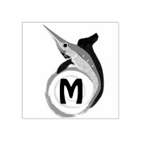 Schwertfisch Jumping Monogram