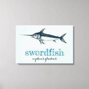 Schwertfisch Leinwand