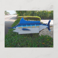 Schwertfisch-Postfach auf der Insel Hawaii