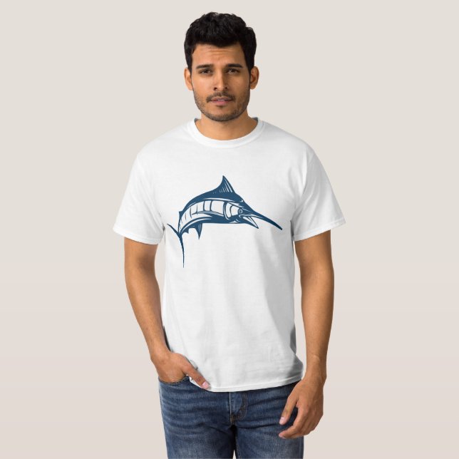 Schwertfisch T - Shirt personalisieren (Vorne ganz)