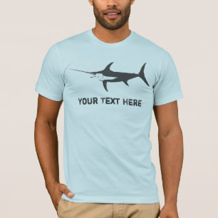 Schwertfischfischenkunst T-Shirt
