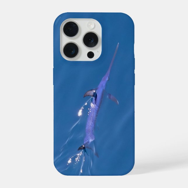 Schwertfischflosse iPhone Hülle (Rückseite)