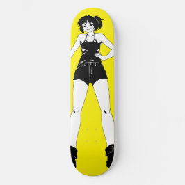 Schwertfrau Anime Girl Skateboard Deck