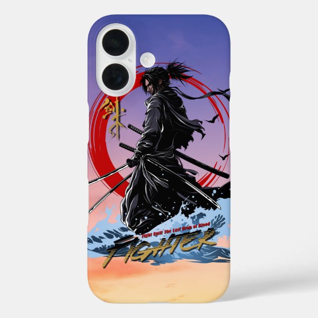 Schwertkämpfer Case-Mate iPhone Hülle (Rückseite)