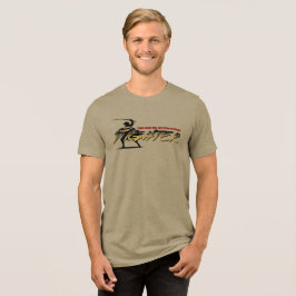 Schwertkämpfer | Langes Herrenoberteil Tri-Blend Shirt
