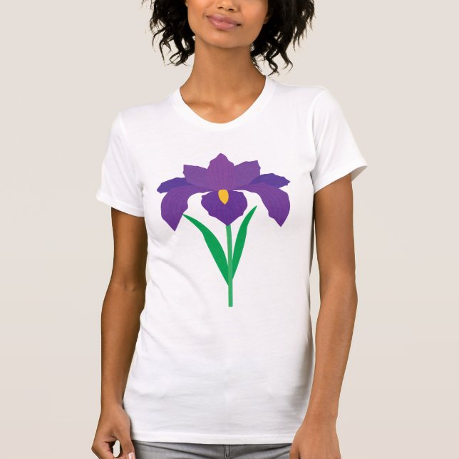 Schwertlilie T-Shirt (Vorderseite)
