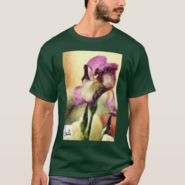 Schwertlilie T-Shirt (Vorderseite)