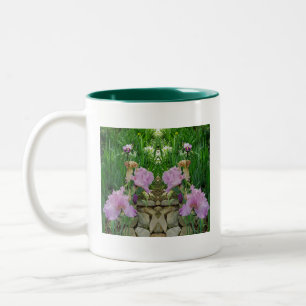 Schwertlilie  zweifarbige tasse
