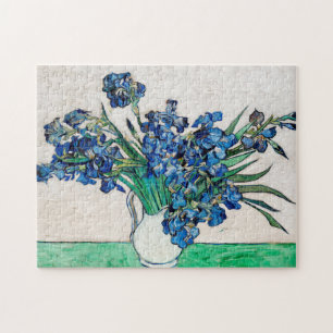 Schwertlilien (1890) von Vincent Van Gogh Puzzle