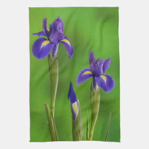 Schwertlilien-Blumen Handtuch
