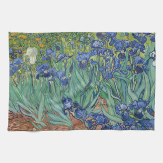 Schwertlilien, Florale Ölmalerei, Vincent Van Gogh Geschirrtuch