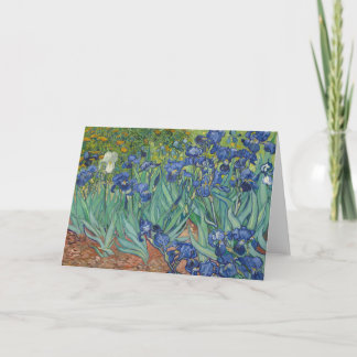 Schwertlilien, Florale Ölmalerei, Vincent Van Gogh Karte