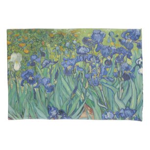 Schwertlilien, Florale Ölmalerei, Vincent Van Gogh Kissenbezug