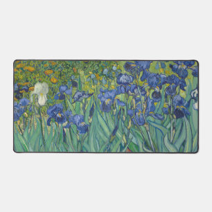 Schwertlilien, Florale Ölmalerei, Vincent Van Gogh Schreibtischunterlage
