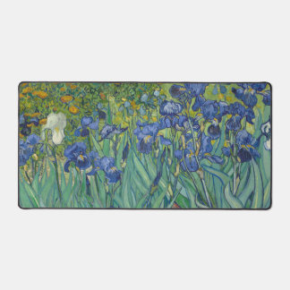 Schwertlilien, Florale Ölmalerei, Vincent Van Gogh Schreibtischunterlage