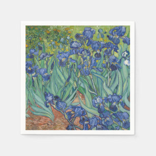 Schwertlilien, Florale Ölmalerei, Vincent Van Gogh Serviette