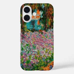 Schwertlilien Monet Garten Giverny Blumen iPhone 16 Hülle