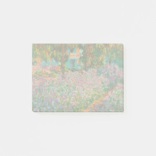 Schwertlilien Monet Garten Giverny Blumen Post-it Klebezettel