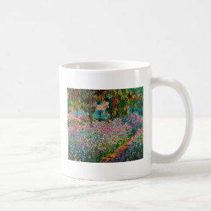 Schwertlilien Monet Garten Giverny Blumen Tasse