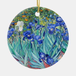 Schwertlilien Vincent van Gogh Keramik Ornament