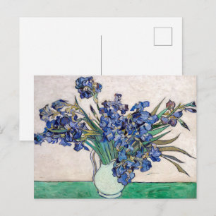 Schwertlilien Vincent van Gogh Postkarte