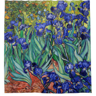 Schwertlilien von Vincent van Gogh Duschvorhang