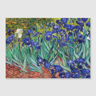 Schwertlilien von Vincent van Gogh Magnetkarte