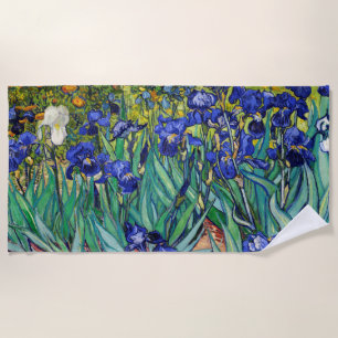 Schwertlilien von Vincent van Gogh Strandtuch
