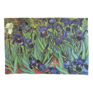 Schwertlilien von Vincent van Gogh, Vintage-Garten Kissenbezug