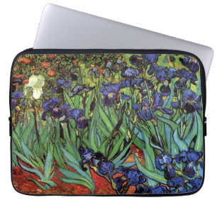 Schwertlilien von Vincent van Gogh, Vintage-Garten Laptopschutzhülle