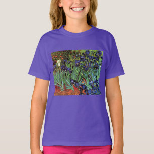 Schwertlilien von Vincent van Gogh, Vintage-Garten T-Shirt