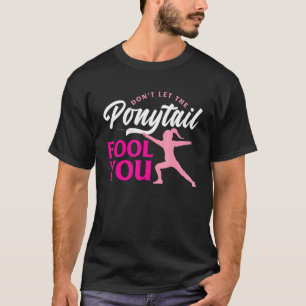 Schwertmankerei Schwertkämpfe für Sport T-Shirt