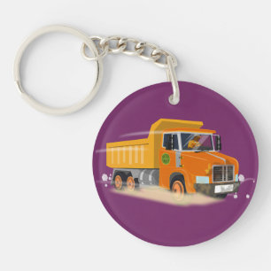 Schwertransporte Art für Lkw-Fahrer Schlüsselanhänger