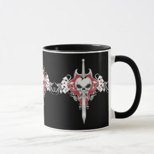 Schwertschädel - RED Tasse
