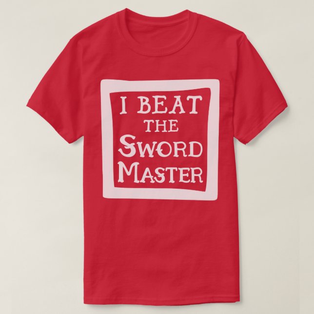 Schwertspiel Proof v2 T-Shirt (Design vorne)