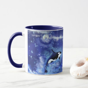 Schwertwal-Kaffeetasse Tasse