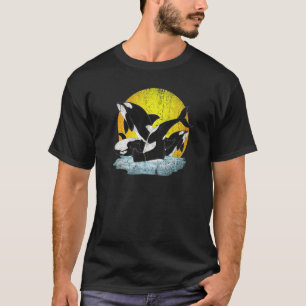 Schwertwal Meeres Tier Orca T-Shirt