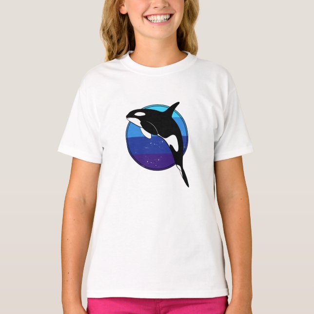 Schwertwal, Orca T-Shirt (Vorderseite)