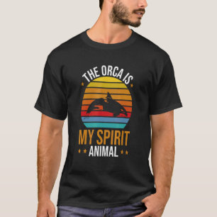 Schwertwale Der Orca ist mein Seelentier Orcas T-Shirt