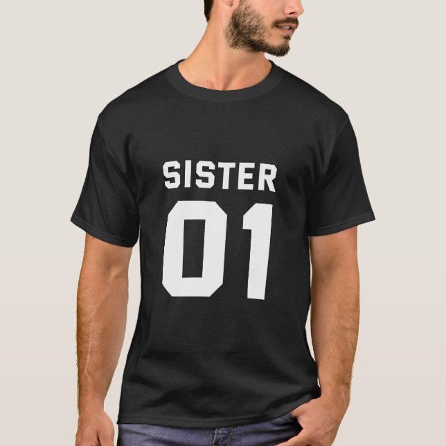 Schwester 01 T-Shirt (Vorderseite)