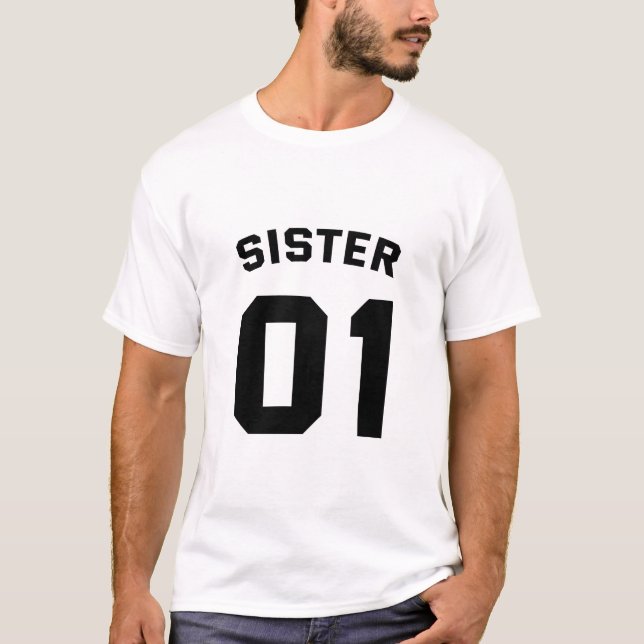 Schwester 01 T-Shirt (Vorderseite)