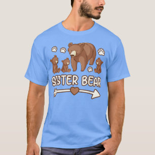 Schwester Bär 3 cub Shirt für Frauen, Schwester Bä
