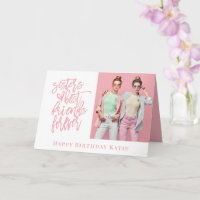 Schwester Best Friends Forever Foto Rosa Geburtsta