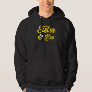 Schwester Biene Familie passende Imkerei Schwester Hoodie
