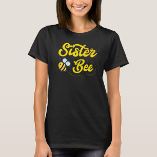 Schwester Biene Familie passende Imkerei Schwester T-Shirt