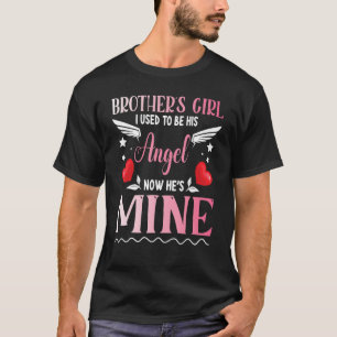 Schwester Brothers Mädchen war ich früher sein Eng T-Shirt