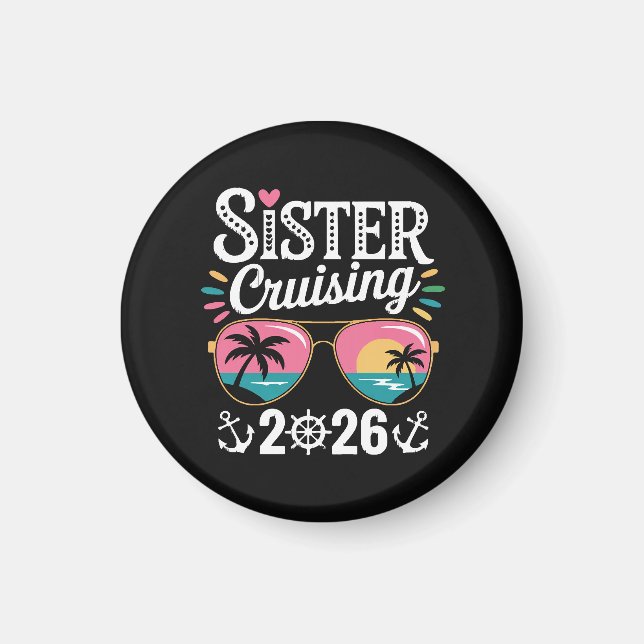 Schwester Curising 2026 Magnet (Vorne)