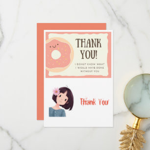 Schwester danke Karte 