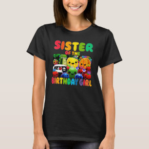 Schwester der Geburtstagsfamilie der Girl Fruit T-Shirt